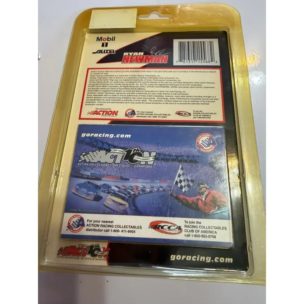 Ryan Newman #12 Alltel Mobil 1 Speedpass 2002 Ford Taurus Diecast